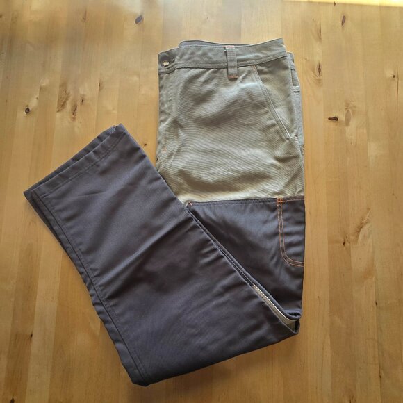 Field and Stream Pants Mens 40 X 32  Brown Canvas Brush Briar Hunting NWOT - Picture 1 of 7
